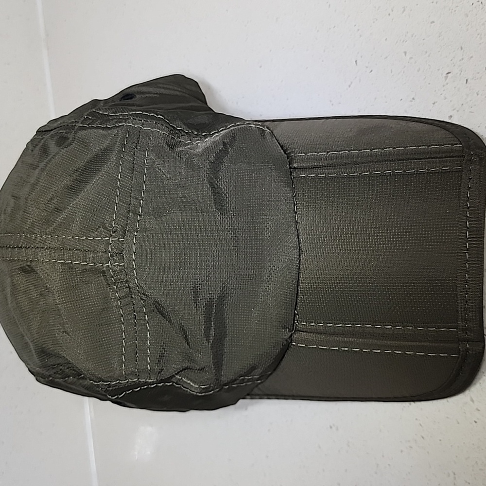 Khaki Folding Cap Unisex. FitKicks. Foldable Design. New